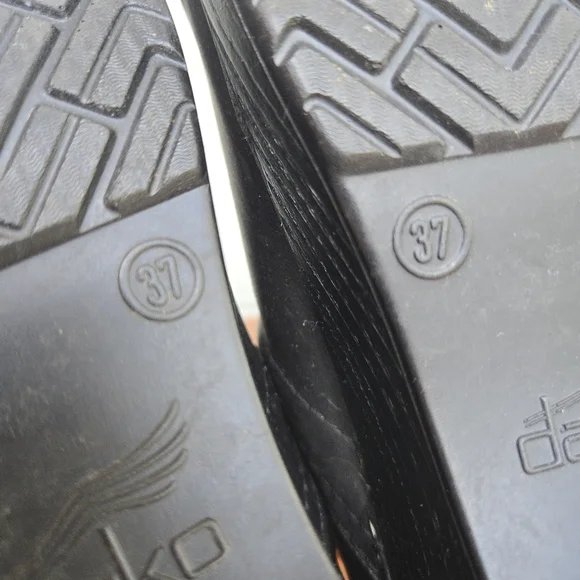 Dansko Professional Black Leather Clogd - Picture 8 of 8